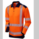 P15-O/NY Leo Wringcliff Long Sleeve Polo Shirts