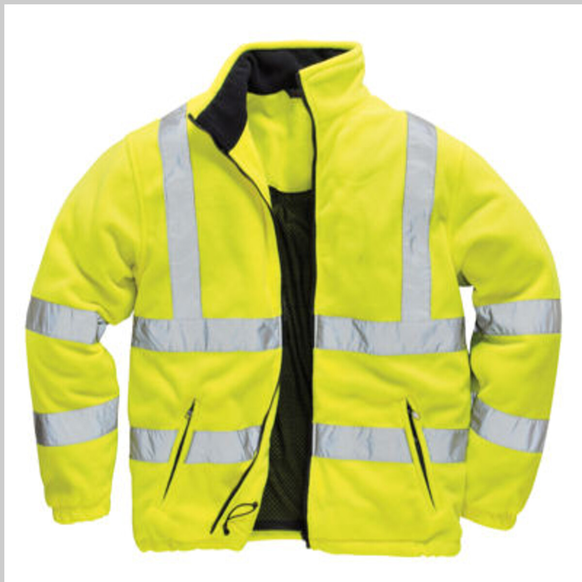 F300 LINED HI-VIS FLEECE Front