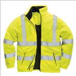 F300 LINED HI-VIS FLEECE