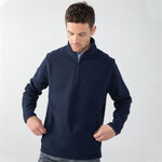 HB858 ¼ zip microfleece jacket