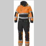 71695 - H/H ALNA HI-VIS WATERPROOF COVERALL