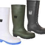 W001 SAFETY WELLINGTONS (Midsole Protection)