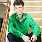 JH046 AWD 1/4 ZIP SWEATSHIRT