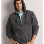 GD058 HeavyBlend™ adult full zip hooded sweatshirt