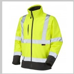2100 Leo Hi-Vis Softshell jacket