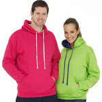 UC507 Contrast Hooded Sweatshirt